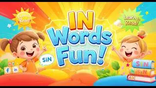 Learn 3 Letter Words Ending with IN | Fun English Spelling & Meanings for Kids