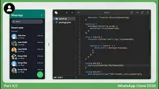 Build WhatsApp Clone with Flutter, Node js, MongoDB, SocketIO 2026  Part 1 #flutter #flutterdev