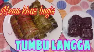 Tumbu Langga Ketan Hitam Menu Lebaran Khas Bugis
