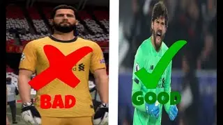 ALISSON IN FIFA 21 VS ALISSON IN REAL LIFE