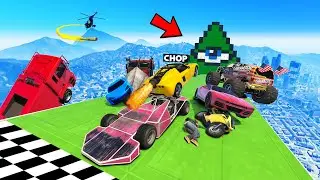 GTA 5 99.989% IMPOSSIBLE ILLUMINATI FACE TO FACE WITH CHOP