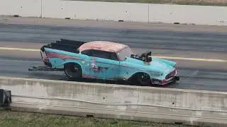 Pro Mod vs Ryan Martin  CHUBB Racing  57 Chev Pro Mod vs NPK 2024