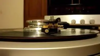 Technics SL 1015 Full running with Micro Seiki CU-180 copper mat !