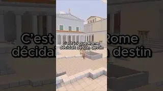 Ici, le S&eacute;nat d&eacute;cidait du destin de Rome | Minecraft #minecraft #shorts