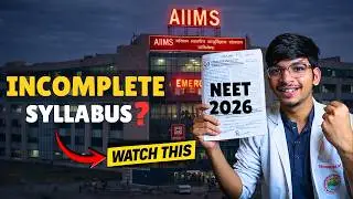 Syllabus Nahi Hua? Ye Strategy Follow Karo✅ | NEET 2026🔥