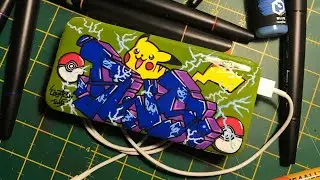 Custom power bank/ Pikachu 🟢🟡🔵