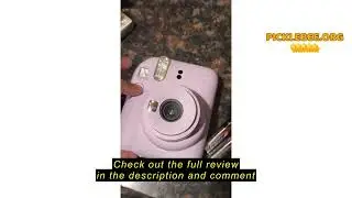 Review Fujifilm Instax Mini 12 Instant Camera Lilac Purple + Fuji Instax Film Value Pack (40 Sheets)
