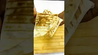 Tortilla Wrap, Who else enjoys easy meals like this? 👇 #tortilla #wrap #recipe #shorts #video
