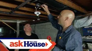 Как переключить освещение в подвале | Всё об освещении | Ask This Old House