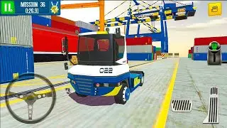 Cargo Crew Port Truck Driver New Vehicle (Cargo Hauler) #7 - Android Gameplay FHD