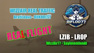Flight Simulator 2020 | LZIB ✈︎ LROP | SayintentionAI | WizzAir77