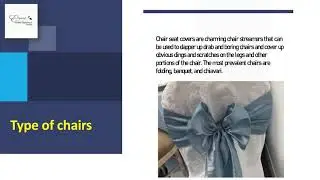 Guide to Buy Wedding Chair Covers &ndash; 3 Essential Things to Know