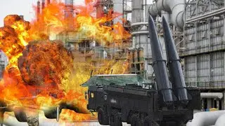 UKRAINE Guerrilla Troops Attack Russia's ROSNEFT Oil Refinery Successfully Destroys RUSSIA'S FINANCE