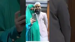 Sana Khan with husband Mufti anas ❤️🔥masahallah 9th month pregnant #viral #shorts#sanaanas#seher