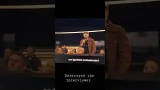 F1 Legend's Masterclass in Handling a Hostile Reporter 🧊 #shorts