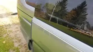 2001 Honda Odyssey manual sliding door fix
