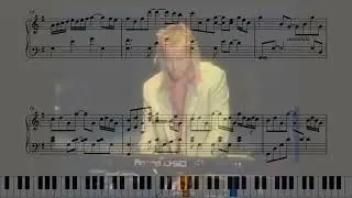 Rick Wakeman live solo with overlaid score