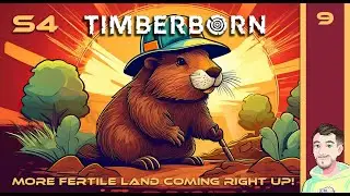 CREATING MORE FERTILE LAND & MORE TUBEWAYS | TIMBERBORN S4 Ep9 #timberborn #colonysim
