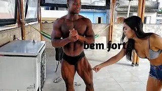 meninas da MANS&Atilde;O MAROMBA avaliou o shape do pantera I Gohan