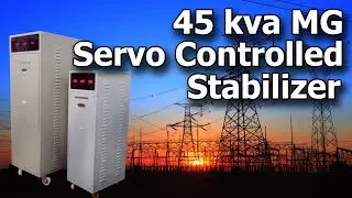 MG 45KVA servo Voltagestabilizer,constant powersupply,variable volt controller manufacturer Murikans