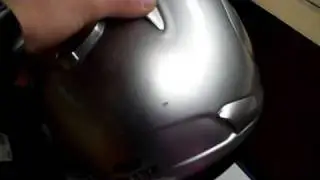 Chipper the Arai Profile Aluminum Silver Medium Helmet RED DEAL