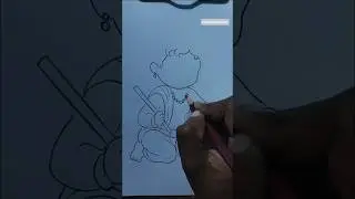 krishna drawing shorts #drawing #drawingsforbeginners #drawingeasy #shortvideo #reelvideo #krishna