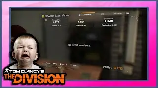 THE REWARDS VENDOR IS EMPTY!? (The Division DLC Problem)