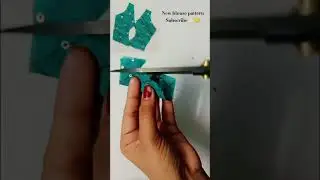 easy blouse pattern cutting#youtubeshorts#viralshort#ytshort#trendingshorts#howtostyle#shorts