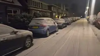 First snow 2026 Zaandam