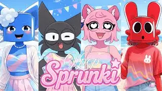 Sprunki &ndash; &ldquo;Summer Pop on the Beach&rdquo; 🏖️✨ | DREAMY FIREWORKS MV ✨