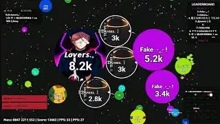 ►Agar.io - South America & Turkey - #Best Moments - FFA - EXP AND PARTY #DanielAgario