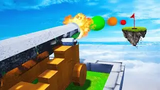 FLOATING ISLAND CANON GOLF! (Golf It)