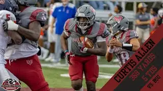 Curtis Allen&rsquo;s Record Setting Performance | 369 Yards, 5 TDS vs Bluefield State