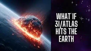 What If Asteroid 3I/ATLAS Hits Earth? 🌍💥#space