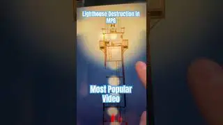 (Most Popular video on every short)! Lighthouse destruction in Melon Playground!