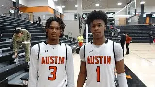 Eddie Mitchell, Jalen Orr pace Austin past Buckhorn 54-43