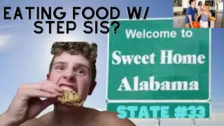 Eating the most iconic food from Alabama for the whole day! (State #33)