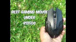 Best Gaming Mouse under Rs 1500 (Tecknet Raptor Prime 2.4G Wireless Gaming Mouse)