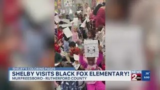 Shelby's coloring Pages- Black Fox Elementary
