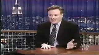 Trumpet Jesus Stops Pender From Playing Trumpet - Late Night With Conan O'Brien (2002)