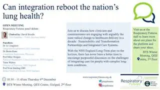 Can integration reboot the nations lung health?