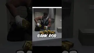 I ROBBED A BANK WITH A CYCLE🤯||GTA V||#gta #gaming #viral #shorts #games