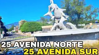 ASI SE ENCUENTRA LA 25 AVENIDA NORTE Y 25 AVENIDA SUR de san salvador. #elsalvador