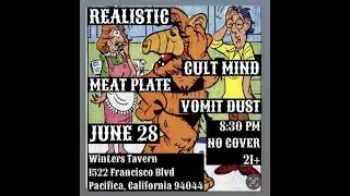 Vomit Dust - Live at Winters Tavern Pacifica. CA. 6-28-2025