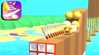 Flying Cut ​- All Levels Gameplay Android,ios (Levels 50-52)