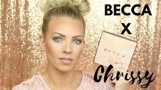 BECCA x Chrissy Tiegen Glow Face Palette | First Impressions & Demo