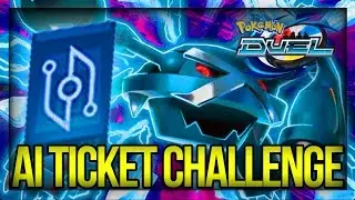 THE AI TICKET CHALLENGE! - POKEMON DUEL RANKED BATTLES