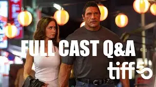 The Smashing Machine TIFF Premiere Full Cast Q&A feat. Dwayne Johnson and Emily Blunt