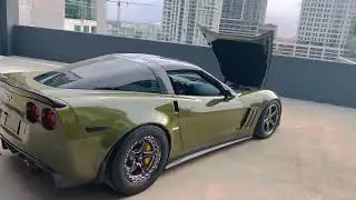 Cammed Corvette C6 Grand sport A&A blower