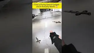 This Flying Sword Toy Moves With Hand Gestures?! 🤯 #coolgadgets #techgadgets #gift #youtubeshorts